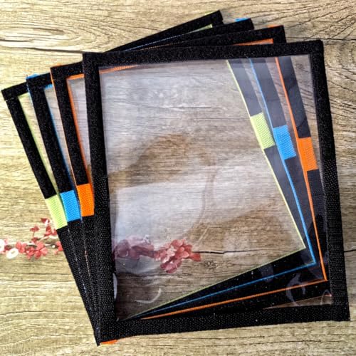 8 Pack Fishing Lure Wraps, Fundas Claras de PVC para Señuelos y Protectores de Anzuelos, Organizador de Tackle, 2 Tamaños para Jigs, Crankbaits, Cucharillas y Minnows miniatura 7