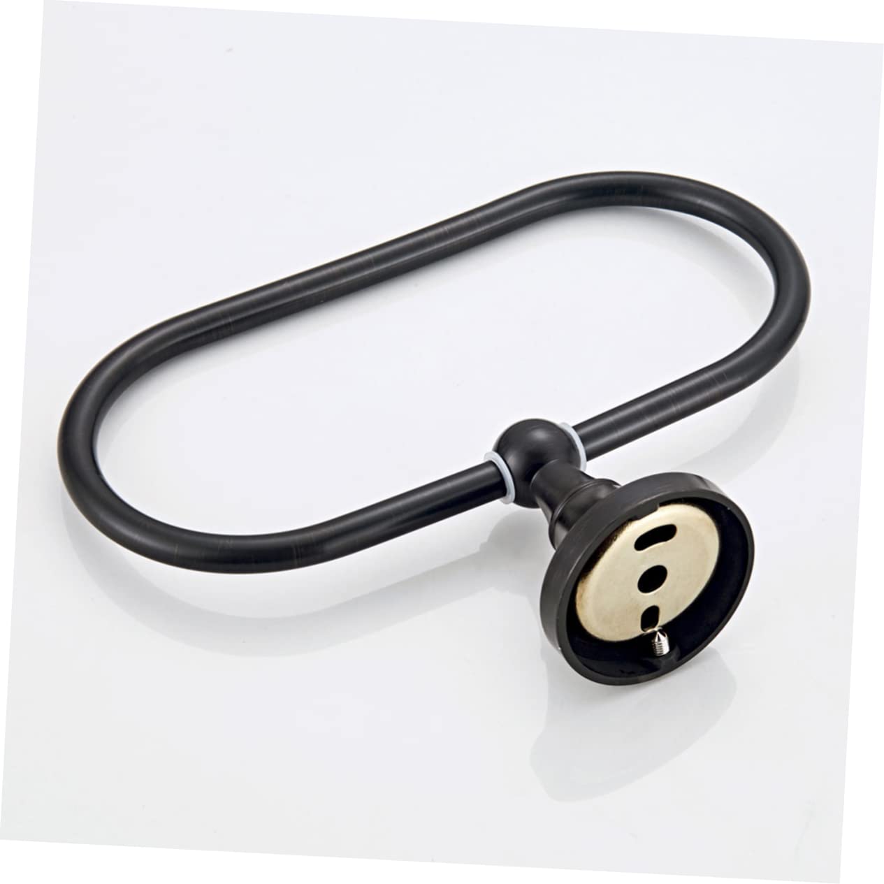 VILLCASE Toallero De Aro para Baño Toallero Negro De Pared De Pared De Pared De Baño s De Pared para Baño