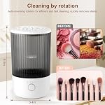Electric Makeup Brush Cleaner, 6500RPM Automatic Makeup Brush Cleaner Machine, Portable Design with 1800mAh Rechargeable Battery for All Brush Sizes, Perfect Gift for Makeup Lovers - Image 2