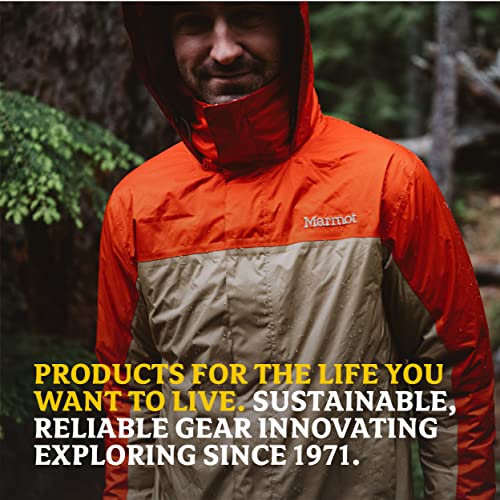 Marmot Men's Precip Eco Jacket | Breathable, Recycled, Waterproof | Black, Large #TOP4