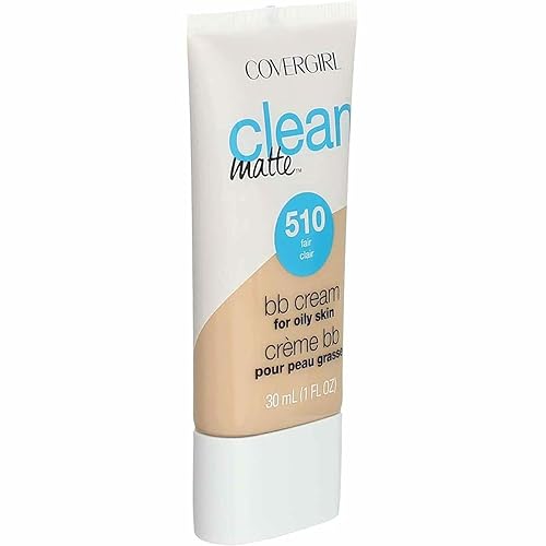 Vista 51 de COVERGIRL Clean Matte BB Cream Medium 540 para piel grasa, (el embalaje puede variar), 1 onza líquida (1 unidad)