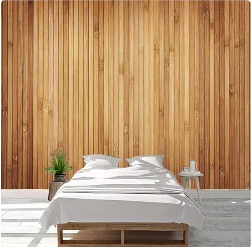 Tzxztt Vintage Woodgrain Modern 3D Wallpaper Embossed Silk Neutral Tones Material Ideal for Living Room Bedroom-250cm×170cm