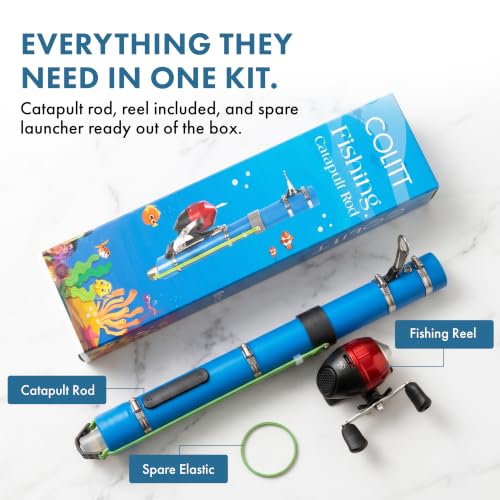 Colitt CLT-FR Caña de Pescar para Niños con Carrete y Catapulta miniatura 7