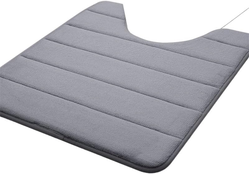 non slip Alfombrilla De Baño En Forma De U, Alfombrilla De Espuma Viscoelástica, Suave Y Cómoda, Antideslizante, Absorbente De Agua, Decoración Del non slip Alfombrilla De Baño En Forma De U, Alfombrilla De Espuma Viscoelástica, Suave Y Cómoda, Antideslizante, Absorbente De Agua, Decoración Del