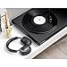Victrola Hi-Res Black Turntable - aptX Adaptive, aptX HD, Bluetooth Streaming, Wired RCA Output, Aluminum Tonearm (Black)
