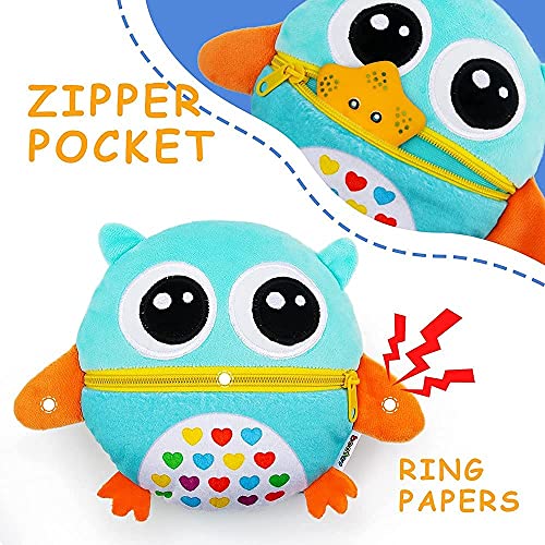 Beetoy Sensory Buckle Pillow Zipper Toys For Toddlers 1-3, Toddler Travel Toys For Plane Keep Baby Busy Activity Toys For Autistic Children Kids - Develop Fine Motor And Problem-Solving Skills #TOP1