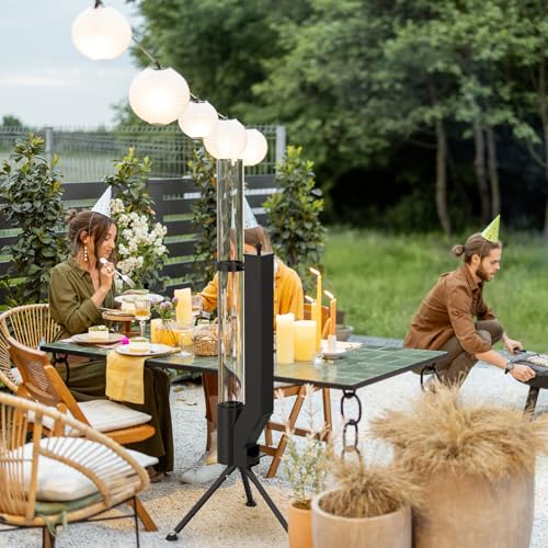 Onlyfire Chimenea Exterior, Estufa de Pellets para Jardín y Patio, Brasero Exterior - imagen 7