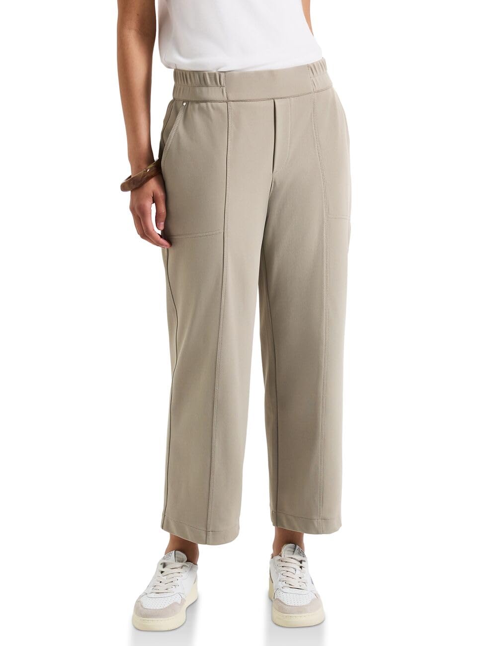 Street One Damen Chino im Melange-Look