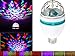 Lightahead LA005 Rotating LED Strobe Bulb RGB Multi Changing Color Crystal Stage Light (Set of 2)