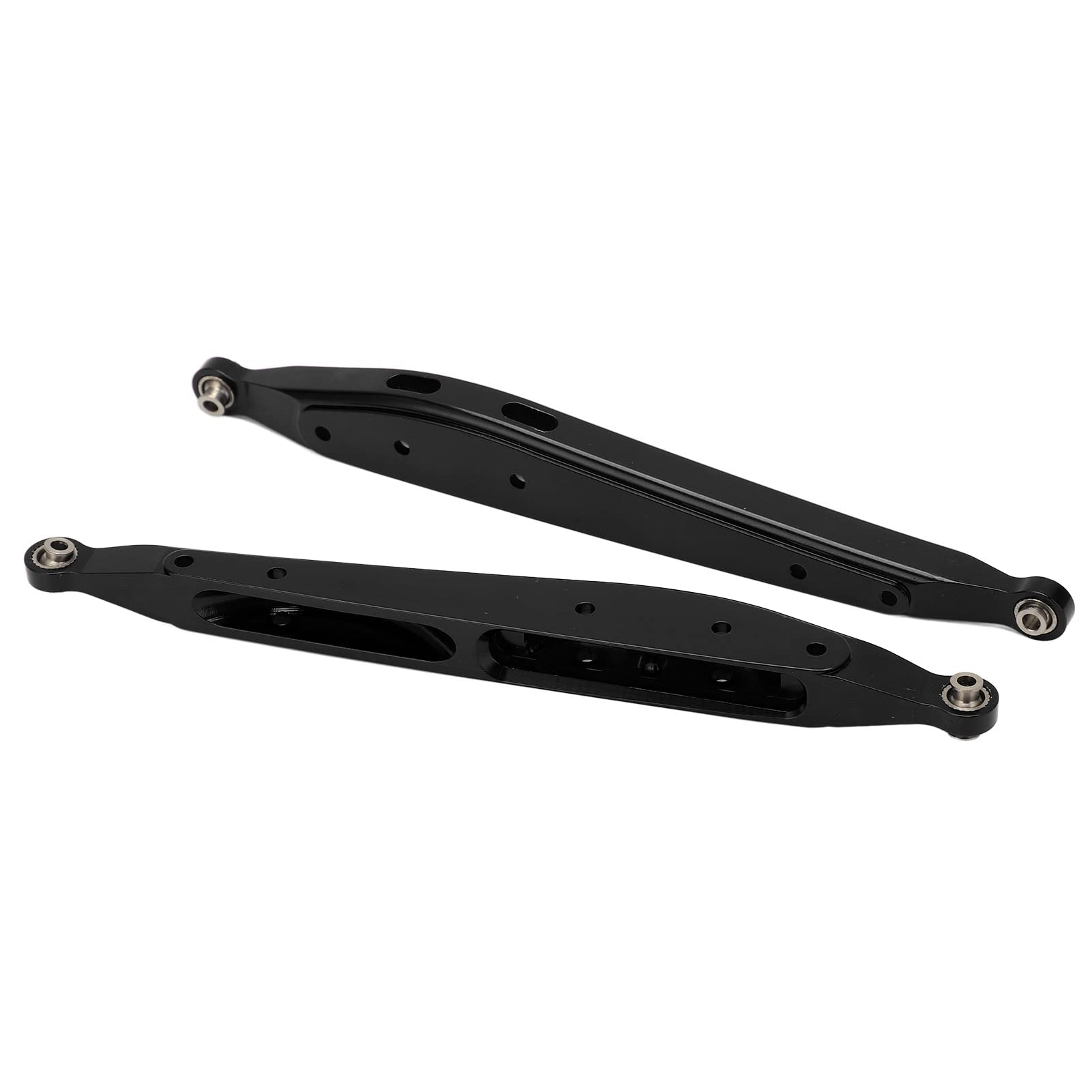Hinterer Längslenker aus Aluminium für Axial RBX10 RC-Car. Leichtes Design. Einfach zu Installierende Upgrade-Teile Verbessern die Steuerungsleistung. Ersatz für Originalteile (BLACK)