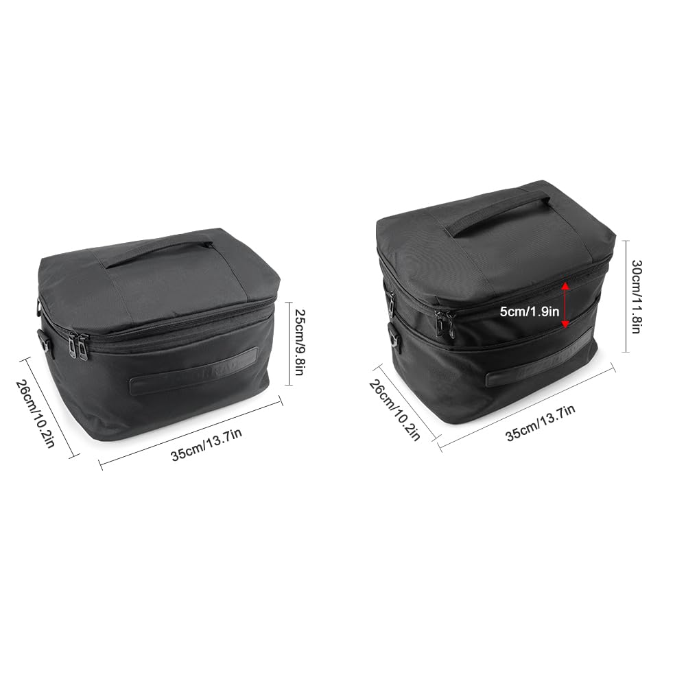 R1300GS Borsa interna per Moto Borsa Impermeabile per Vario Topcase per BMW R 1300 GS Nero Accessori