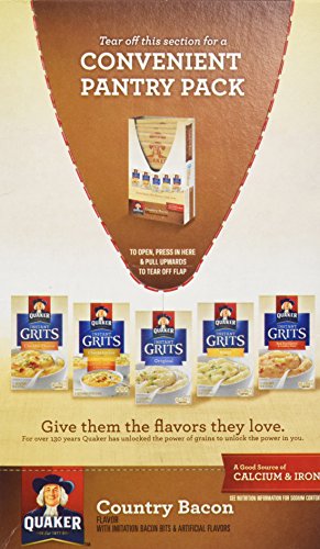 Grits Quaker au bacon la solution rapide pour un petit-déjeuner salé