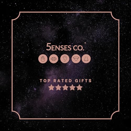 Image of 5 Senses Co. Luxury Celestial Bracelet Gift Set Combo for Women | For Mother, Sister, Friend, Girlfriend, Birthday | Mothers Day Gift | Couple Gifts | Certified Natural Stone Crystal Bracelet with Metallic Charm & Long Lasting Luxurious Moonlight Perfume