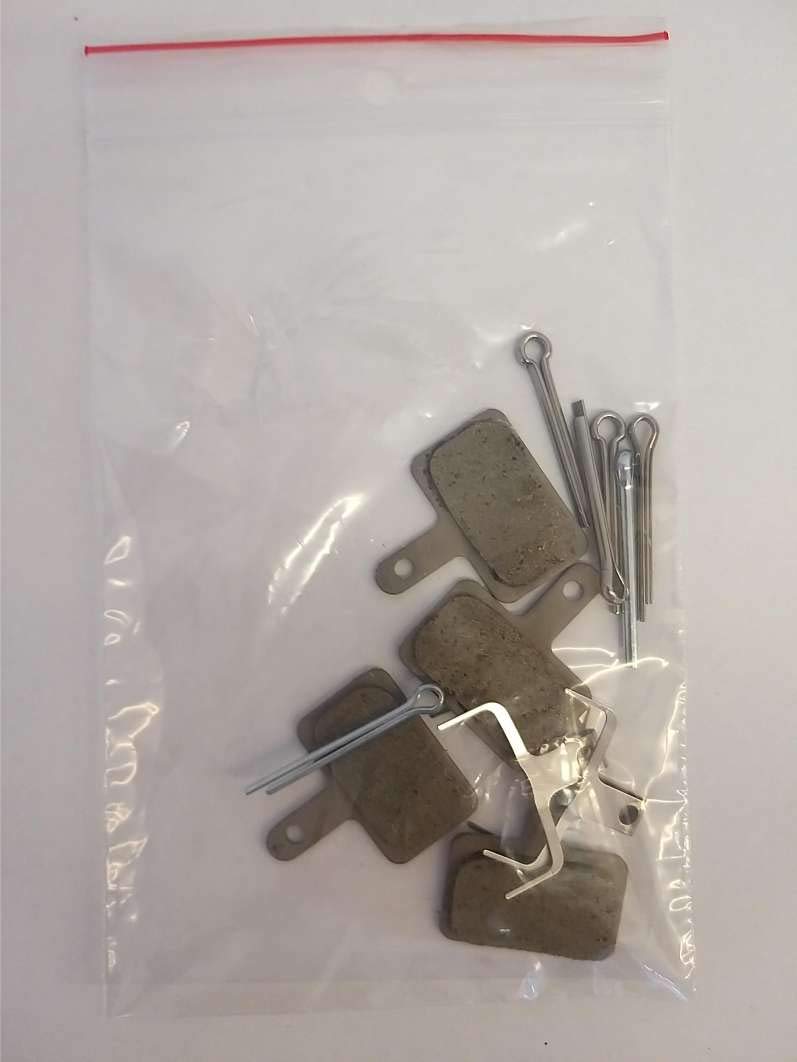 SHIMANO 2 Pairs Disc Brake Pads & Spring B01S-B03S (Resin)