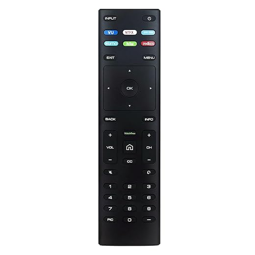 XRT136 Watchfree Replaced Remote fit for Vizio Smart TV UHD Quantum SmartCast TV HDR D32F-G1/D32f-G4 V655-G9 V405-G9 M706-G3 V705-G1 V705-G3 V656-G4 D32h-G9 D40f-G9 M558-G1 P759-G1 PX75-G1 M658-G1