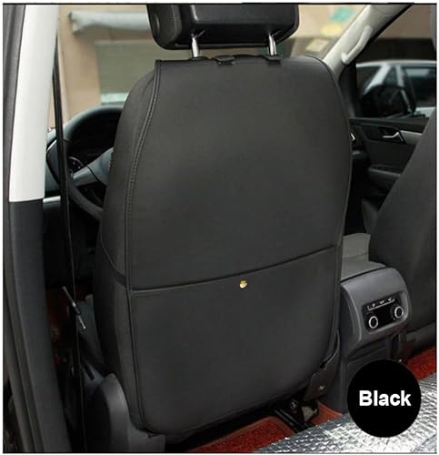 Miniatura 5 de HCMAX Paquete de 2 alfombrillas protectoras para respaldo de asiento de automóvil, impermeables, fáciles de limpiar, multifuncionales, bolsa de