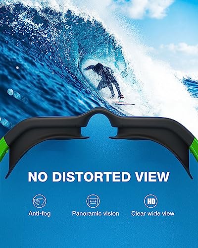 Image of ZIONOR Swim Goggles, Upgraded G1 Polarized Swimming Goggles Anti-Fog for Adult Men Women