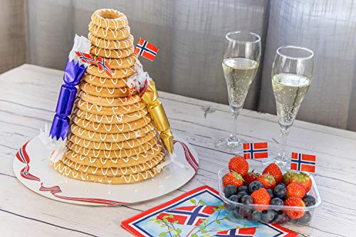 Fox Run Baking Gadget, Non-Stick Kransekake Mold, Norwegian Wedding Cake Rings by Fox Run - Image 3
