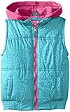 Pink Platinum Big Girls' Animal Print Puffer Vest