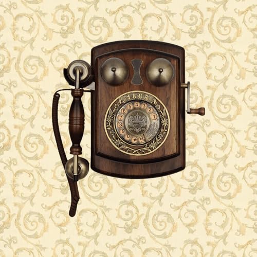 Téléphone fixe filaire vintage pour sublimer la décoration de votre maison