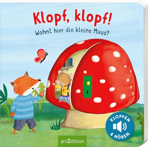 Klopf, klopf! Wohnt hier die kleine Maus?: Soundbuch mit innovativer...
