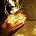 MILEXING Christmas Lights, Snowflake String Lights 19.6 ft 40 LED Fairy Lights Battery Operated Waterproof for Xmas Garden Patio Bedroom Party Decor Indoor Outdoor Celebration Lighting (Warm Color)