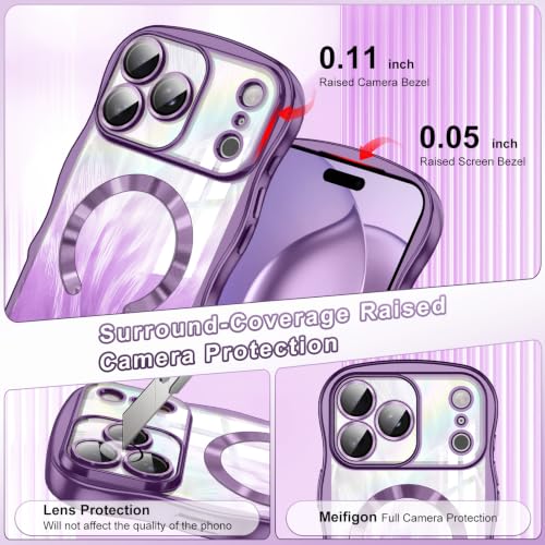 Coque iPhone 17 Pro Max paillettes MagSafe antichoc fine - 5