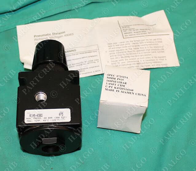 Watts R105-03BG/M1 Pneumatic Regulator 300psi R105-03BG