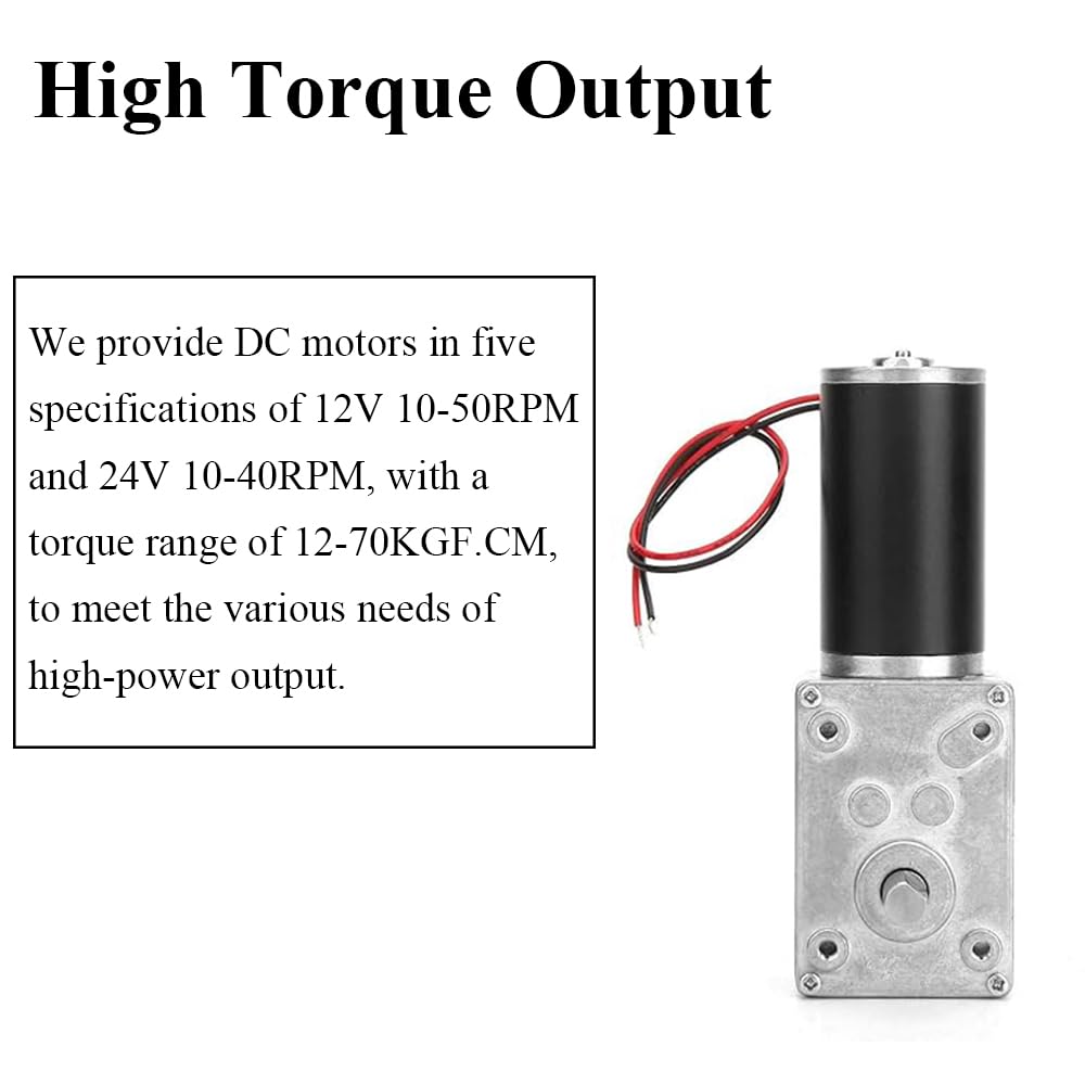 Motor de engranaje helicoidal 12 V 16 rpm 8 mm reductor eléctrico reversible