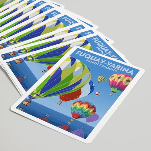 Baraja Póker 52 cartas Fuquay-Varina Hot Air Balloons miniatura 5