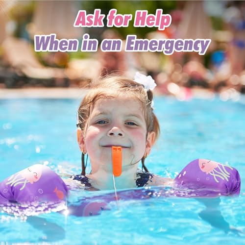 HeySplash Swim Vest for Kids, Toddler Pool Floaties Fit 22-55 Lbs, Swimming Vest with Adjustable Strap, Swim Jacket Water Wings Arm Float, Puddle Baby Jumper for Boys Girls Beach,Purple Jellyfish by HeySplash - Image 3