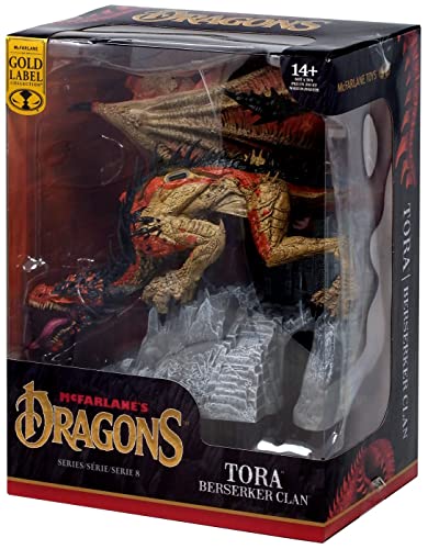 Figurine McFarlane's Dragons Tora Berserker Clan Gold Label 28cm