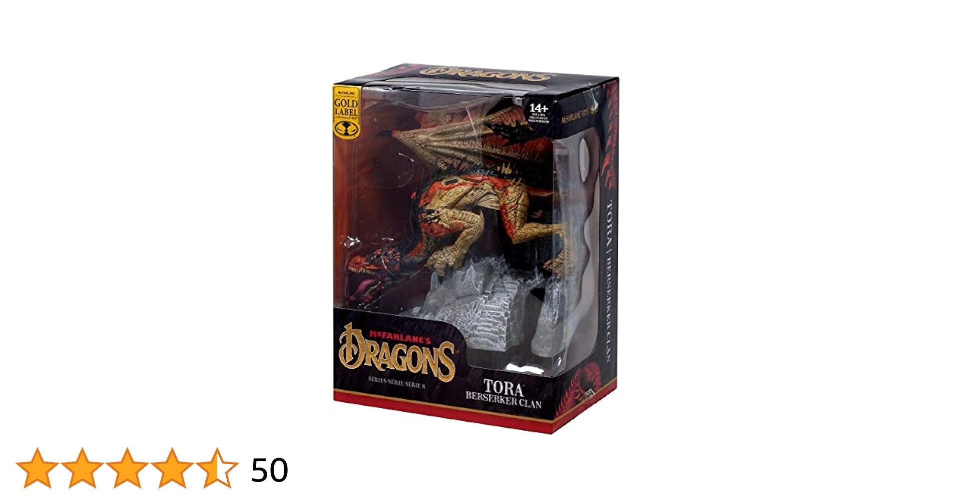 SF・ファンタジー・ホラー McFarlane's Dragons Tora Berserker Clan Amazon.com: McFarlane Toys McFarlane's Dragons Series 8 Tora