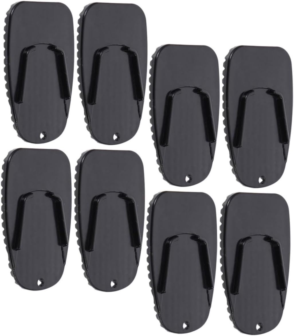 8pcs Motorcycle Kickstand Pad Durable Foot Side Stand Support for Motorcycle Lightweight and Portable Side Stand Pads to Prevent Tip-overs