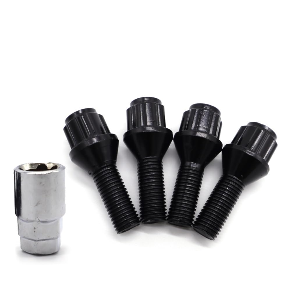 Pernos de bloqueo de ruedas M12x1.5 tornillos antirrobo BMW E46 E60 E90 7