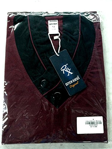 Image of EYEBOGLER Solid Men's Shawl Collar Regular Fit T-Shirt