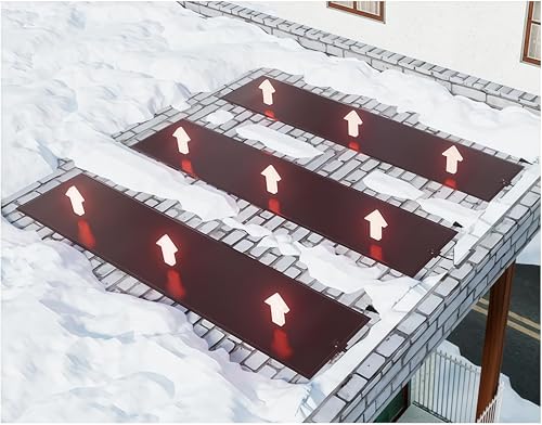 NYHGOXM �O���t�F�� �q�[�^�[ �Z��}�b�g 110V �ƒ�p ����/���O�p �d���R�[�h�t�� ���M �h�� ����~�� 3�T�C�Y �ڑ��\ (36cmx120cm/150cm/300cm) �ቺ�낵�s�v (36cm*120cm)