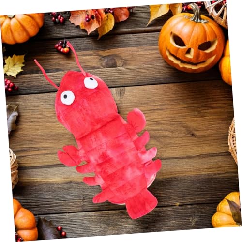 Disfraz de langosta rojo para perro talla S miniatura 5