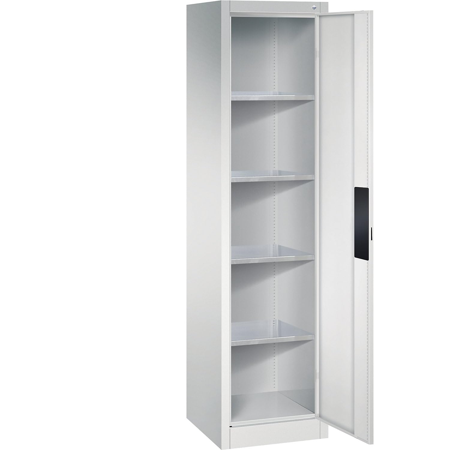 C + P Möbelsysteme C+P | Armoire d'atelier pour Charges Lourdes | Largeur 502 mm | Profondeur 500 mm | Porte Gris Clair