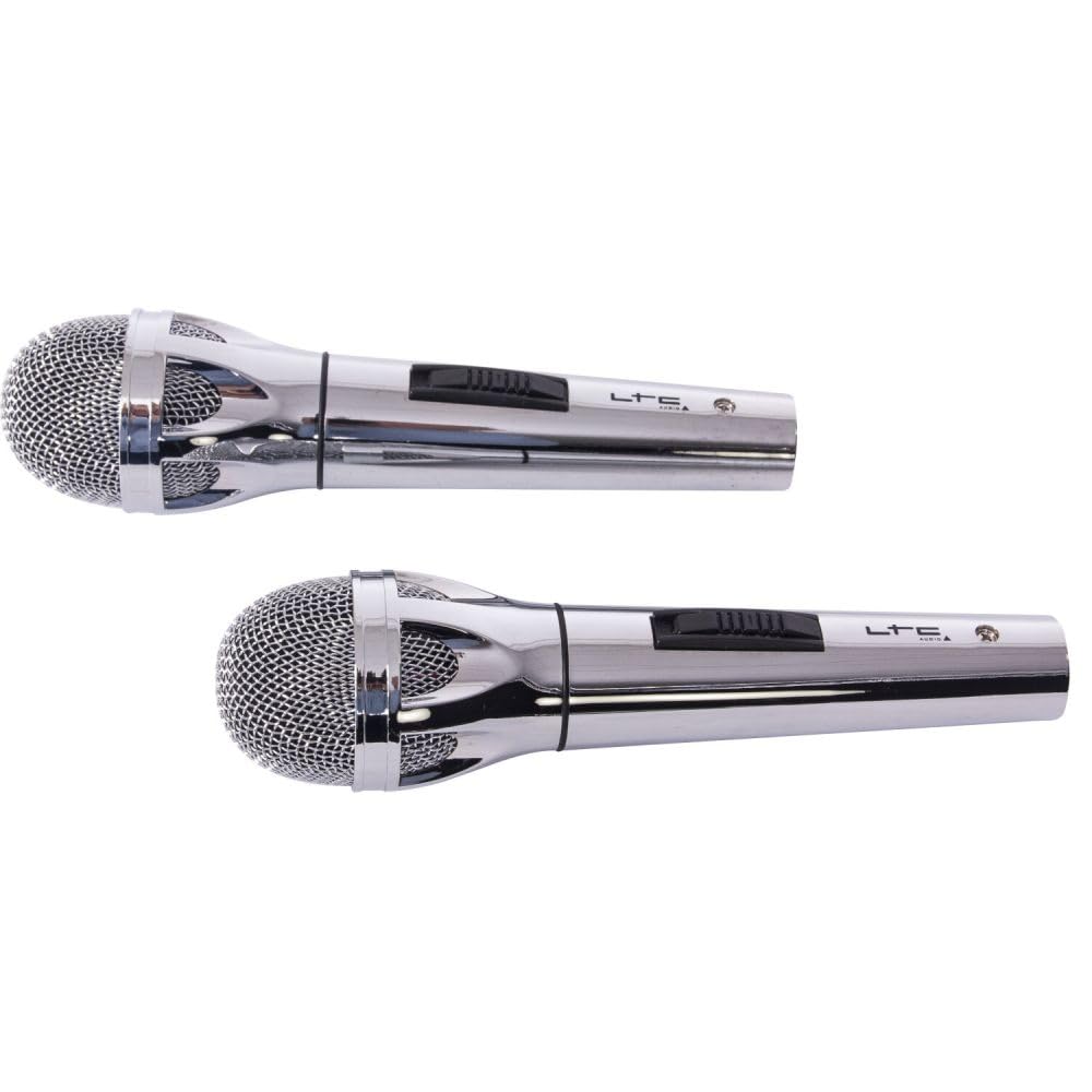 Ltc Ibiza Karaoke-Star4 Set USB Impianto Audio Completo, nero
