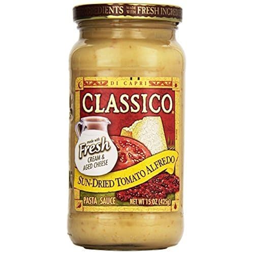 Classico Pasta Sauce SunDried Tomato Alfredo, 15 Oz