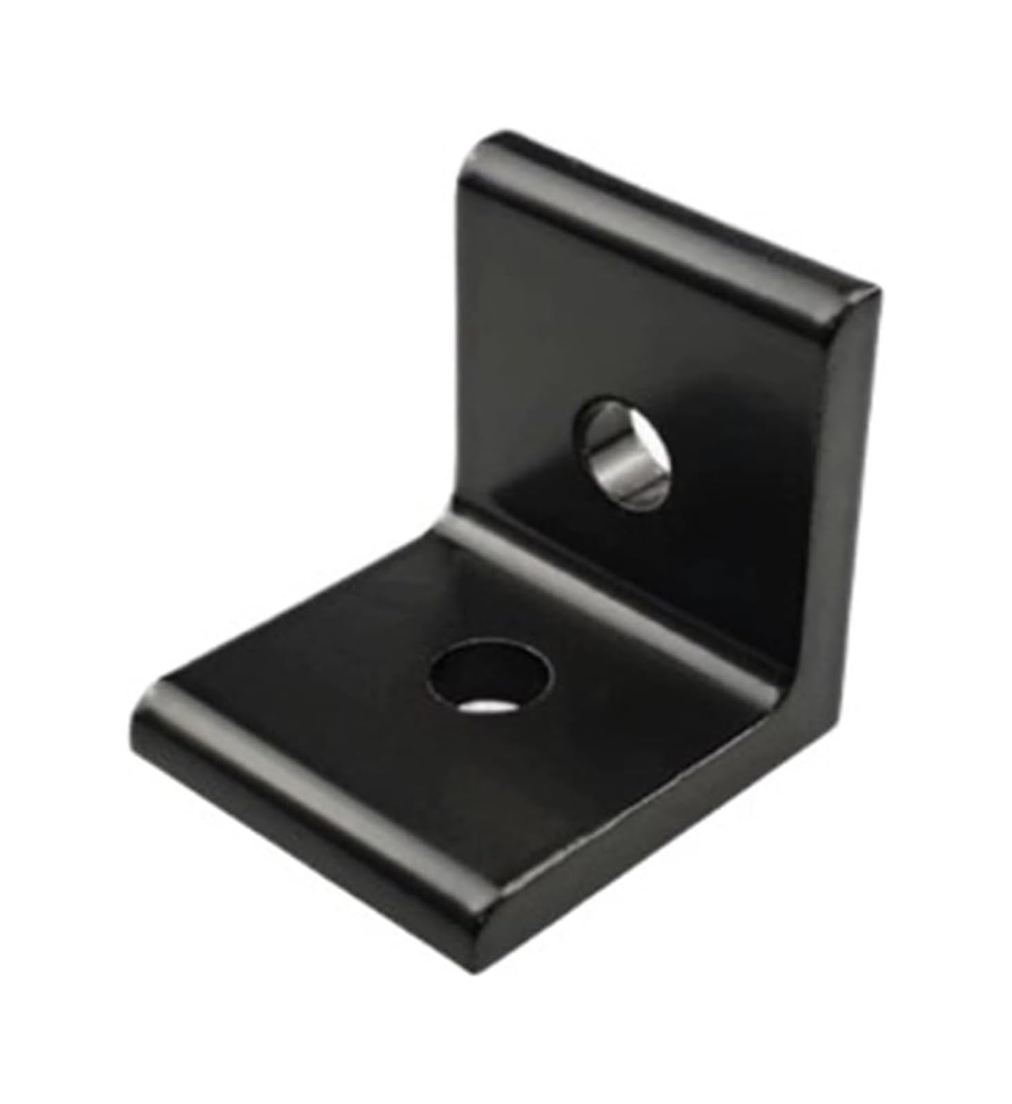 Eamrfvqt Black 6063-T5 Aluminum Corner Brackets