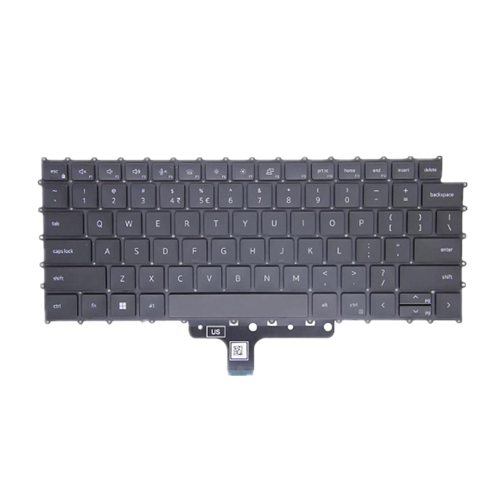 Teclado portátil para DELL Precision 14 5470 ideal para programar en formato US 2
