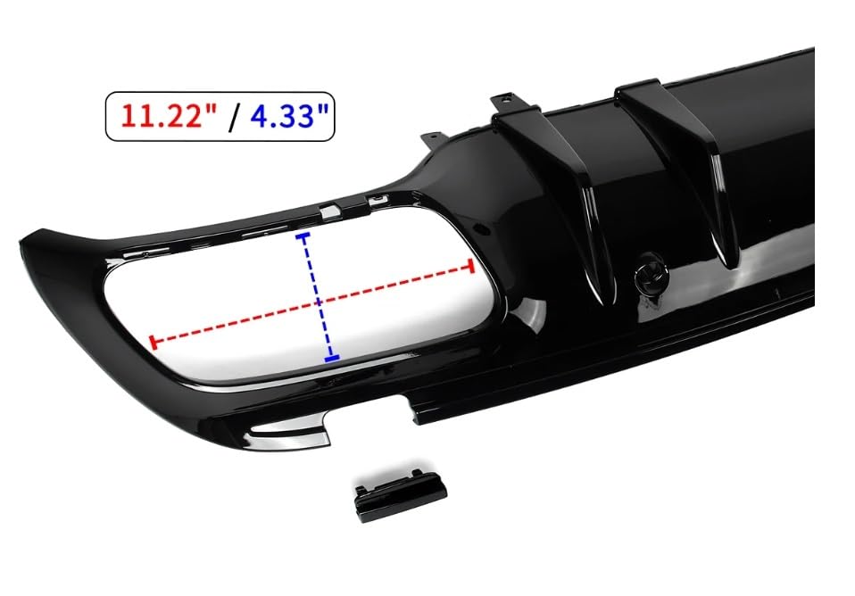Diffuseur Arrière W205 Berline Protégez et Sublimez votre Pare-Choc AMG-Line