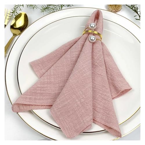 Serviettes en gaze de coton de qualité supérieure bords cousus - 2