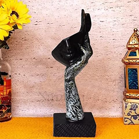 nantan Thinking Face Abstract Statue for Home Cover