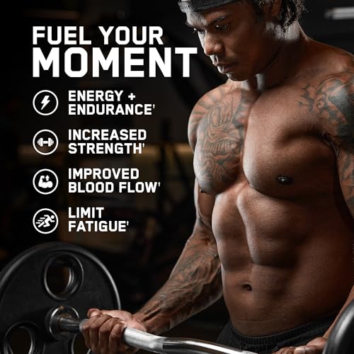 Image of All Black Everything Non Stim Pre-Workout | Preworkout Energy Drink Mix | Caffeine Free | Creatine, Beta Alanine & Citrulline | Energy Supplement for Men & Women | Blue Razz | 40 Servings