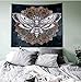 Mandala tapisserie tête de papillon tapisserie céleste Tai Chi Yin Yang tapisserie chambre montage mural décoration