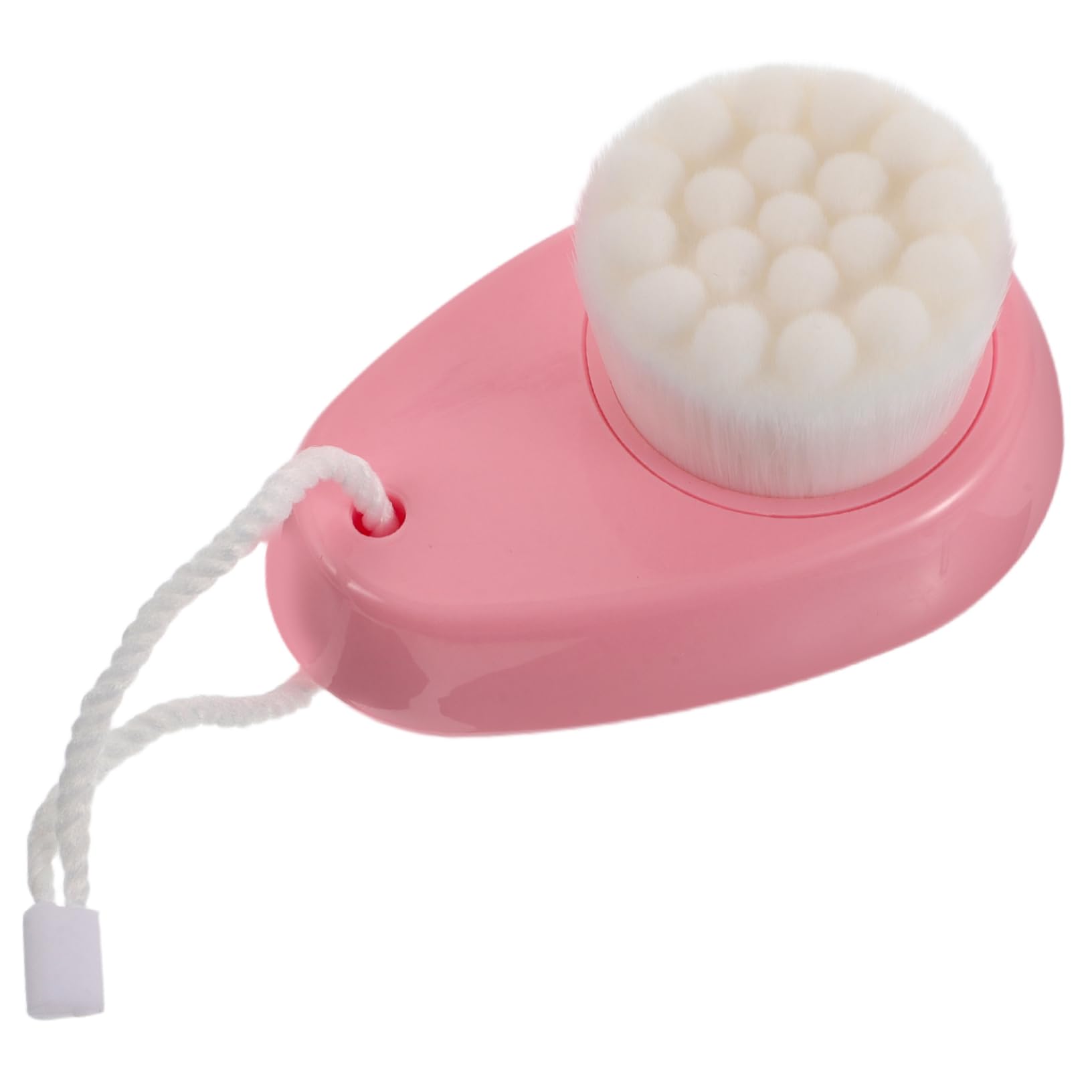 NIYANGLE Manual Face Brush Silicone Bristles Dual Sided Facial Deep Cleaning and Skin Massaging Travel-Friendly