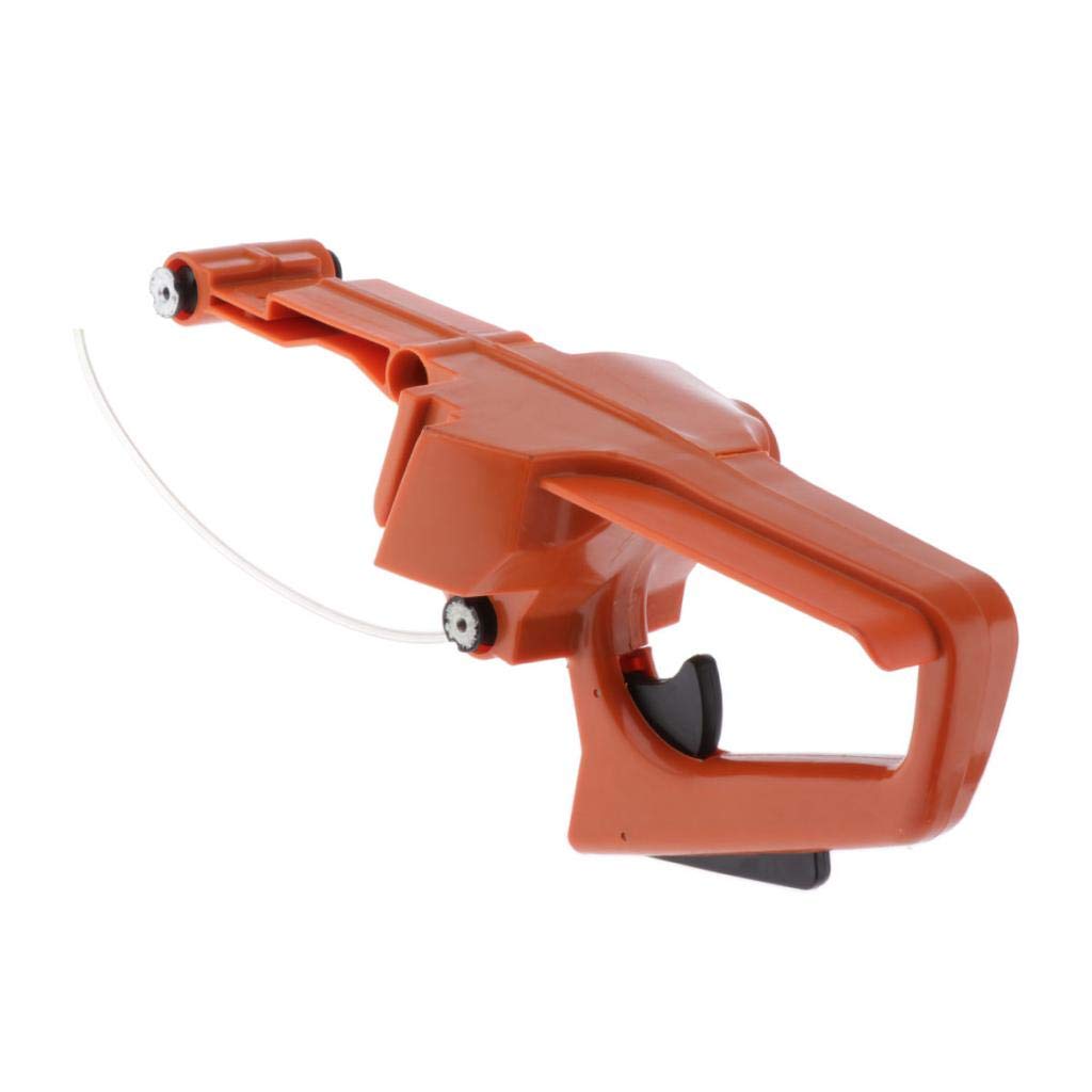 Perfeclan Tank Trasero Mango Motosierra Gas Asa Plástico Ensamble Repuesto Compatible Modelo 137 142 Conveniente para Reparación Mantenimiento Recambio de